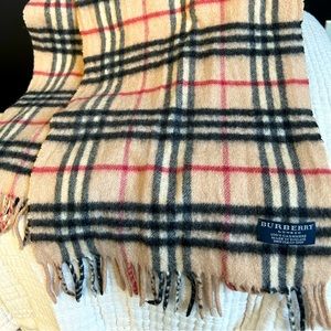 Burberry cashmere scarf